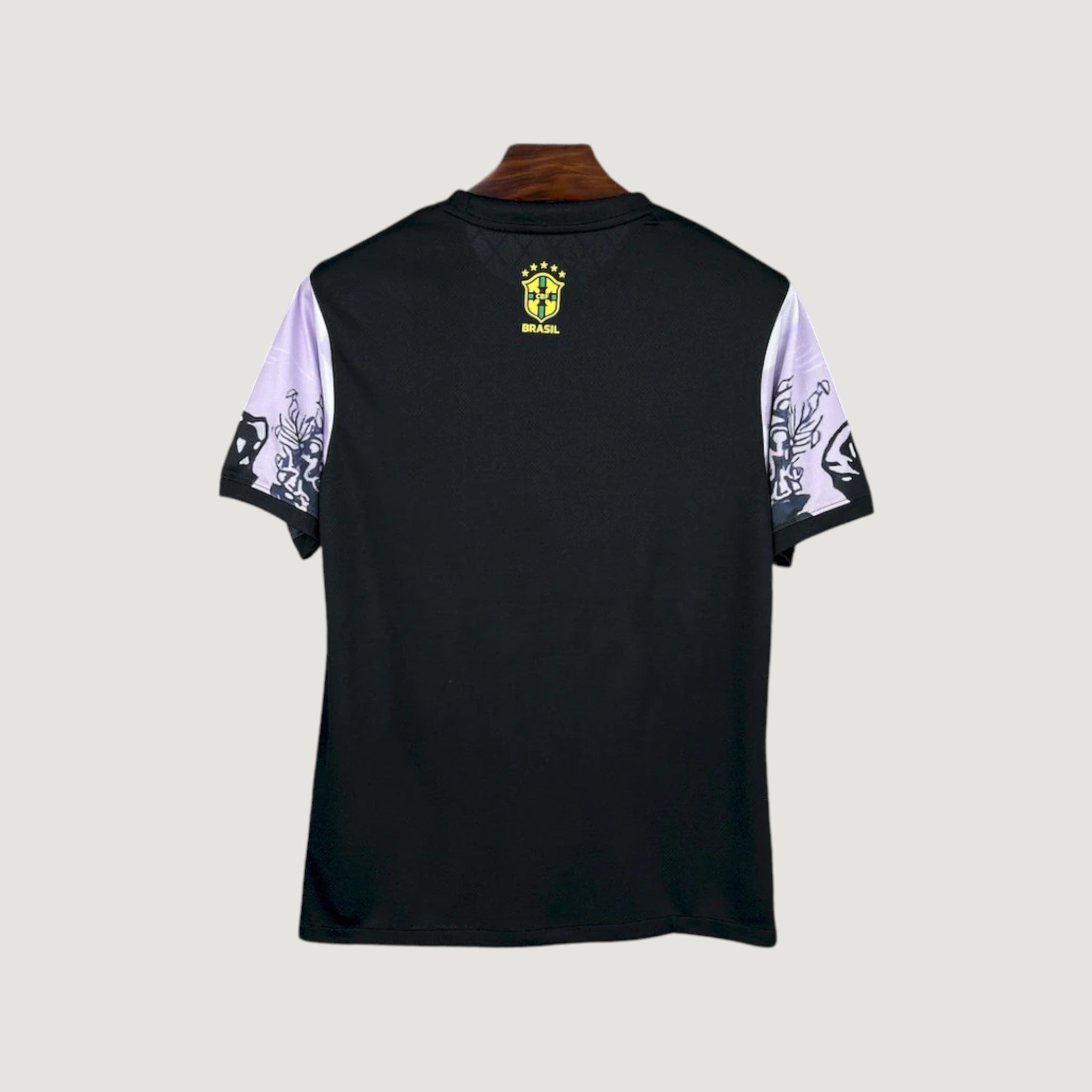 Brésil – Maillot Concept 25/26 – Noir & Blanc