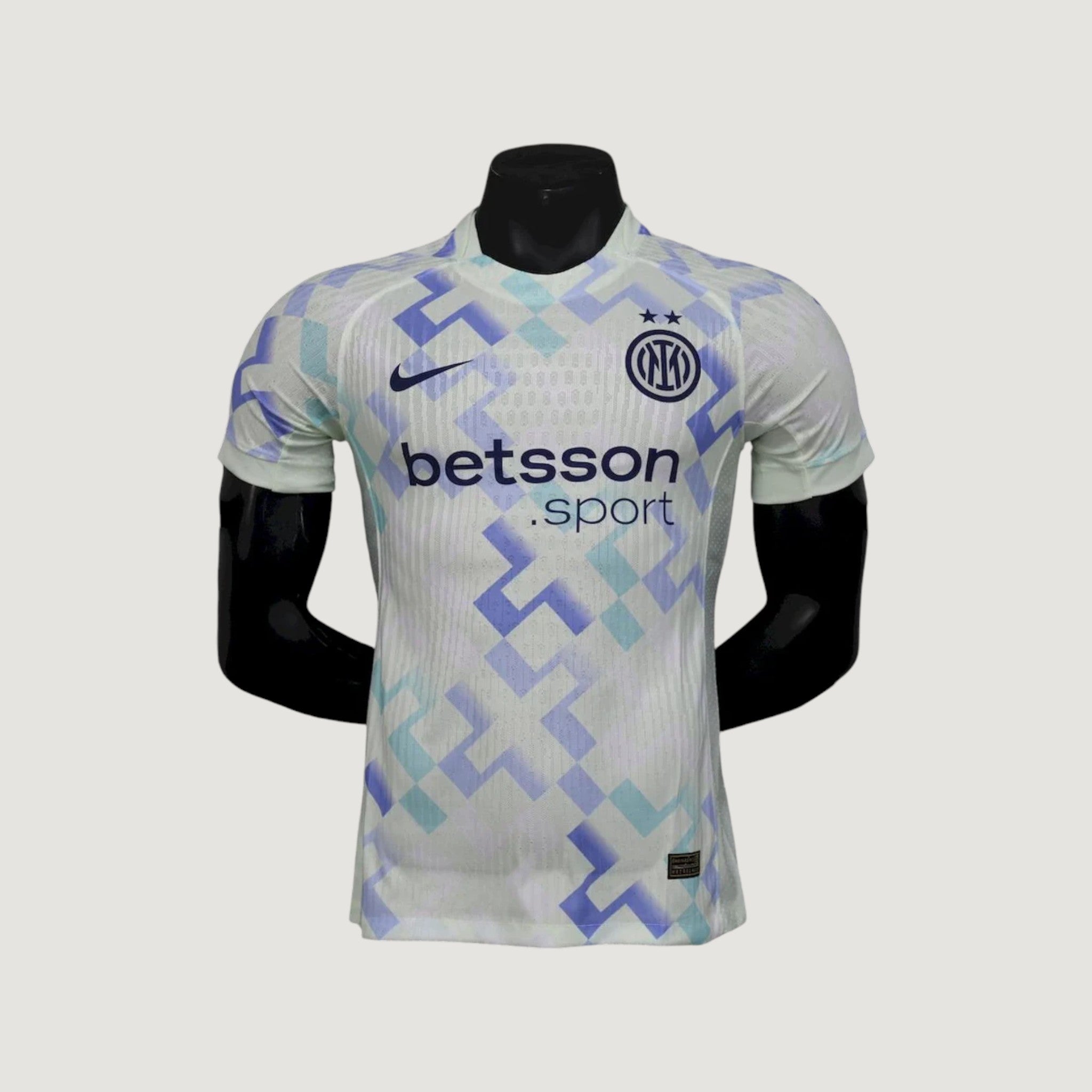 Inter Milan – Maillot Extérieur 25/26 (Pro) – Blanc & Bleu