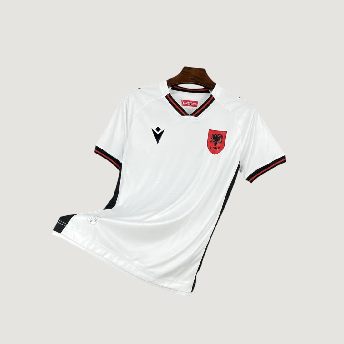Albanie – Maillot Extérieur 25/26 – Blanc