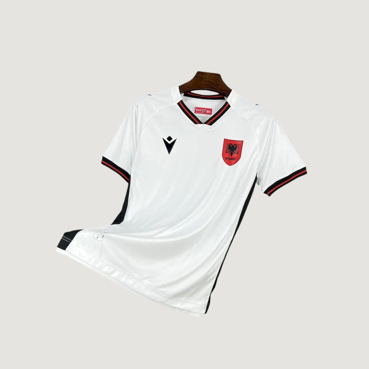 Albanie – Maillot Extérieur 25/26 – Blanc