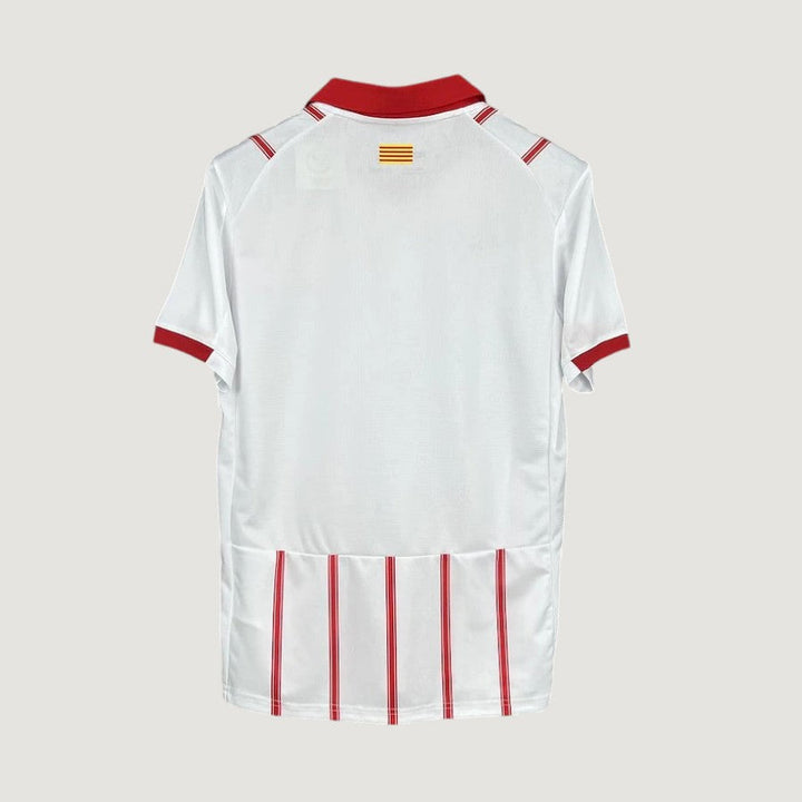Girona FC – Maillot Extérieur 25/26 – Blanc & Rouge