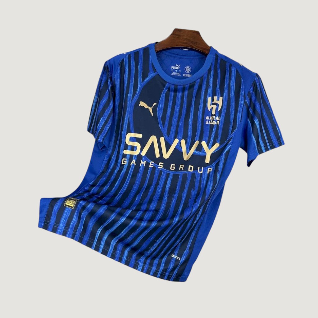 Al Hilal – Maillot Domicile 25/26 – Bleu & Noir