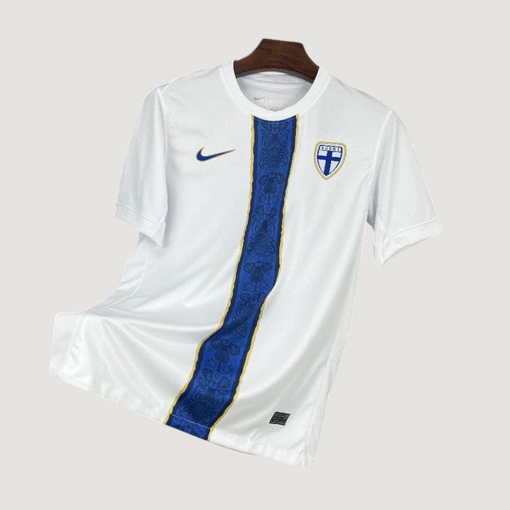 Finlande – Maillot Domicile 25/26 – Blanc & Bleu