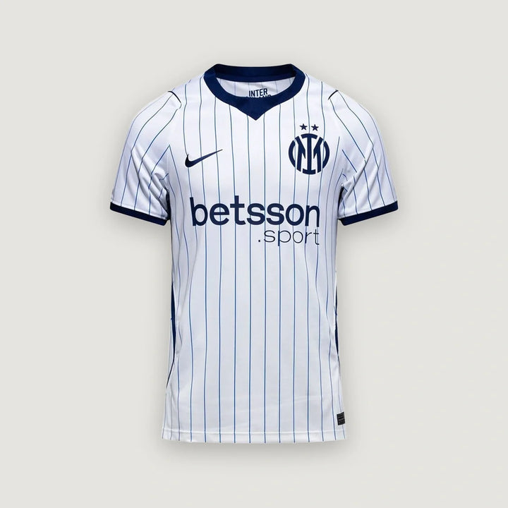 Inter Milan – Maillot Extérieur 2026/27 – Blanc, Bleu marine