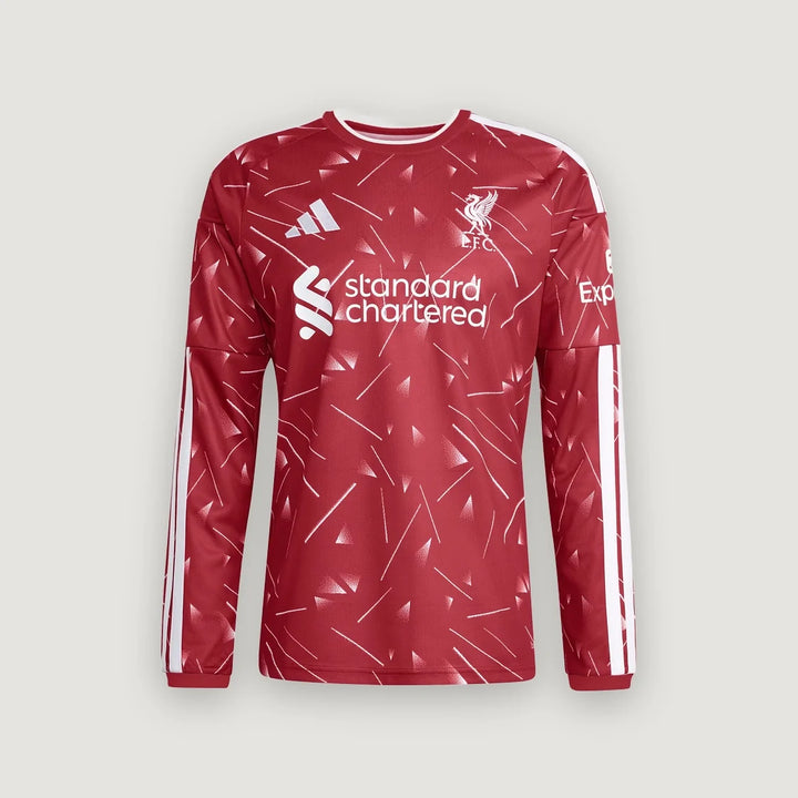 Liverpool – Maillot Domicile Manches Longues 2026/27 – Bordeaux