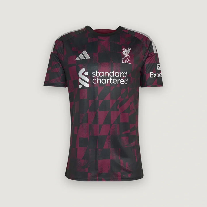 Liverpool – Maillot Third 2026/27 – Noir, Bordeaux