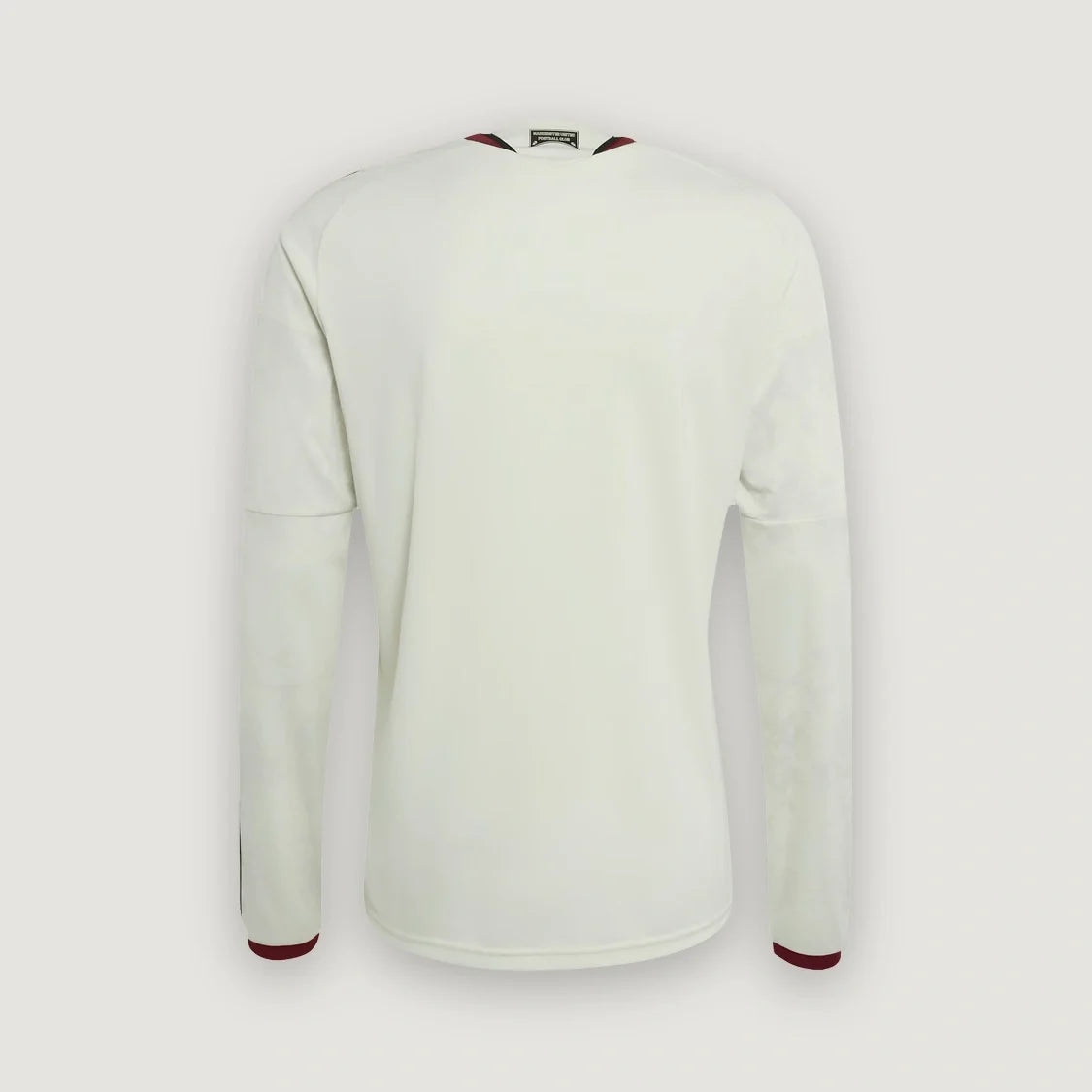 Manchester United – Maillot Third Manches Longues 2026/27 – Crème, Bordeaux