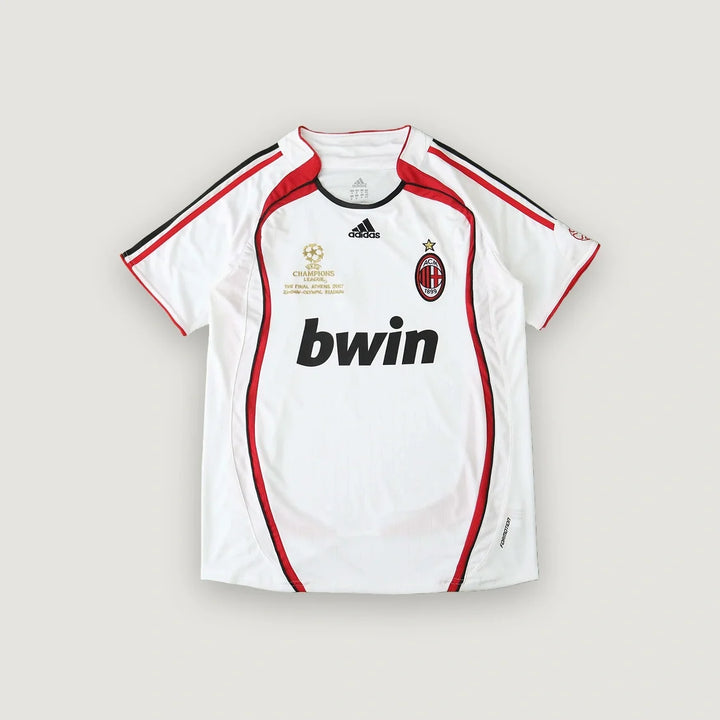 AC Milan – Maillot Rétro Extérieur 2006/07 – Blanc & Rouge