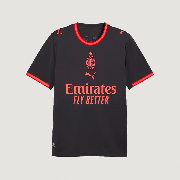 AC Milan – Maillot Third 2026/27 – Noir, Rouge corail