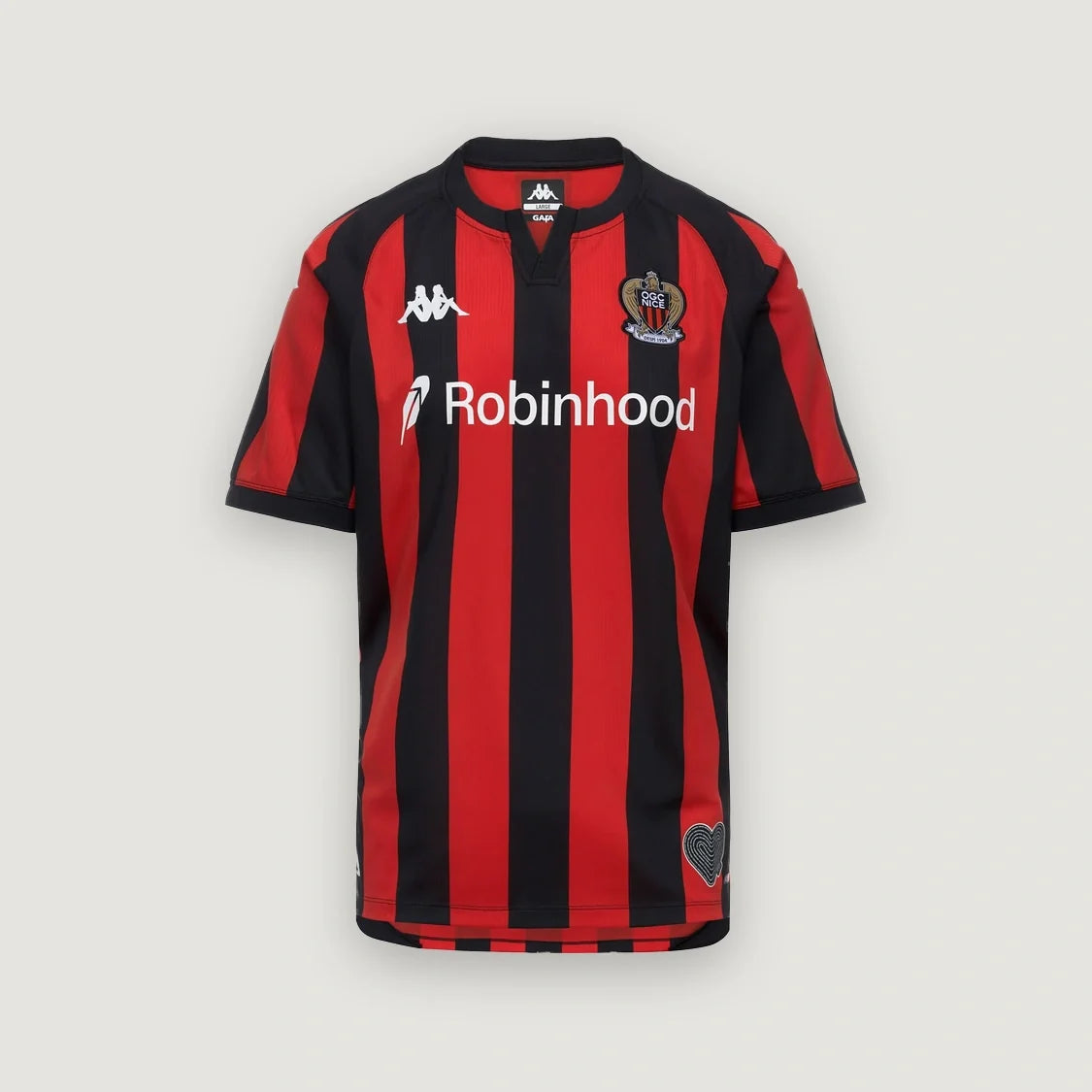 OGC Nice – Maillot Domicile 2026/27 – Rouge, Noir