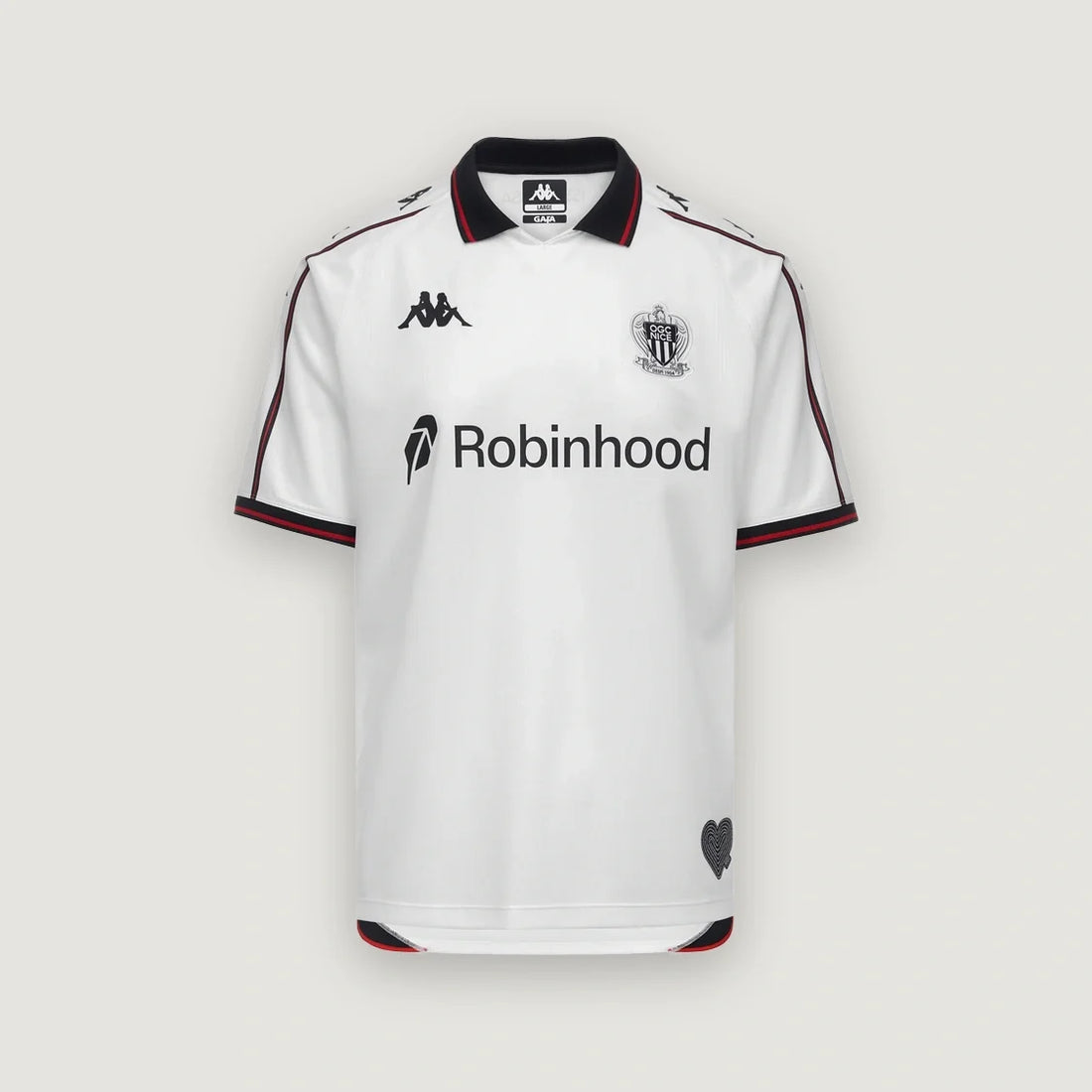 OGC Nice – Maillot Extérieur 2026/27 – Blanc, Noir