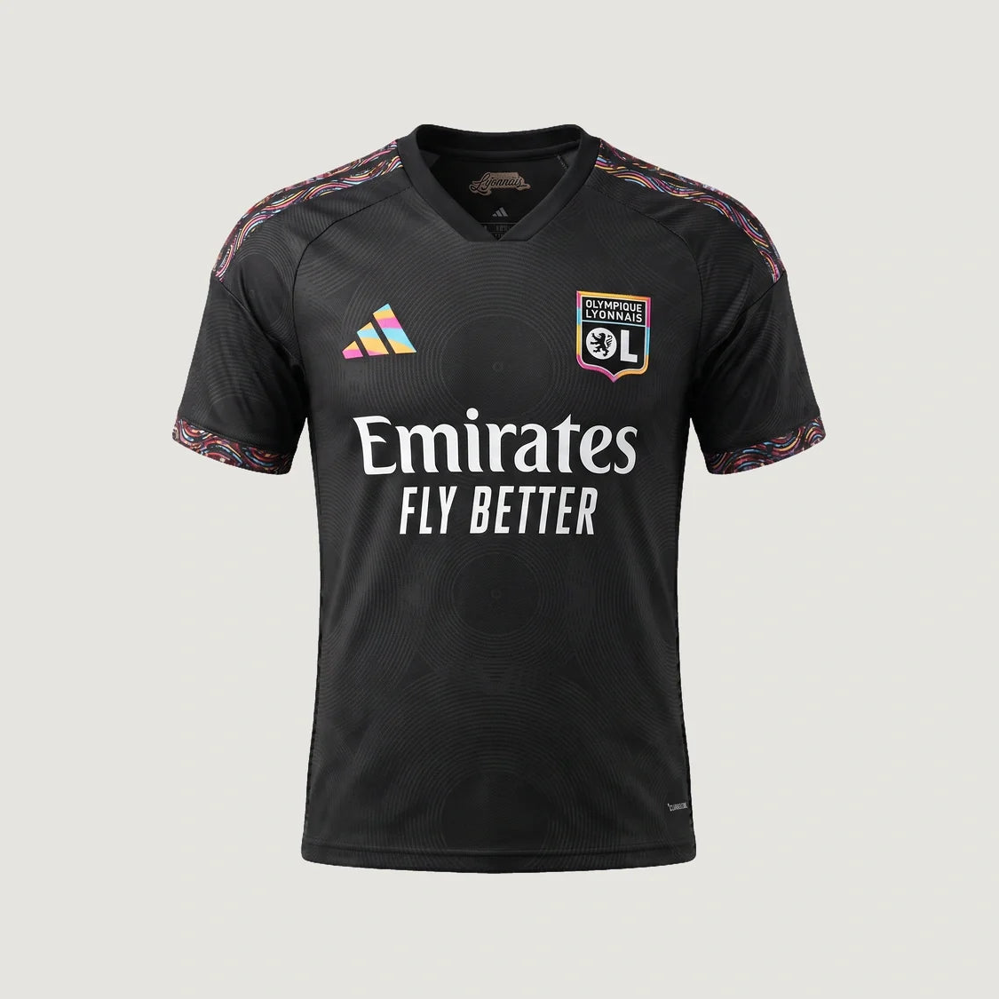 Olympique Lyonnais – Maillot Third 2026/27 – Noir, Multicolore