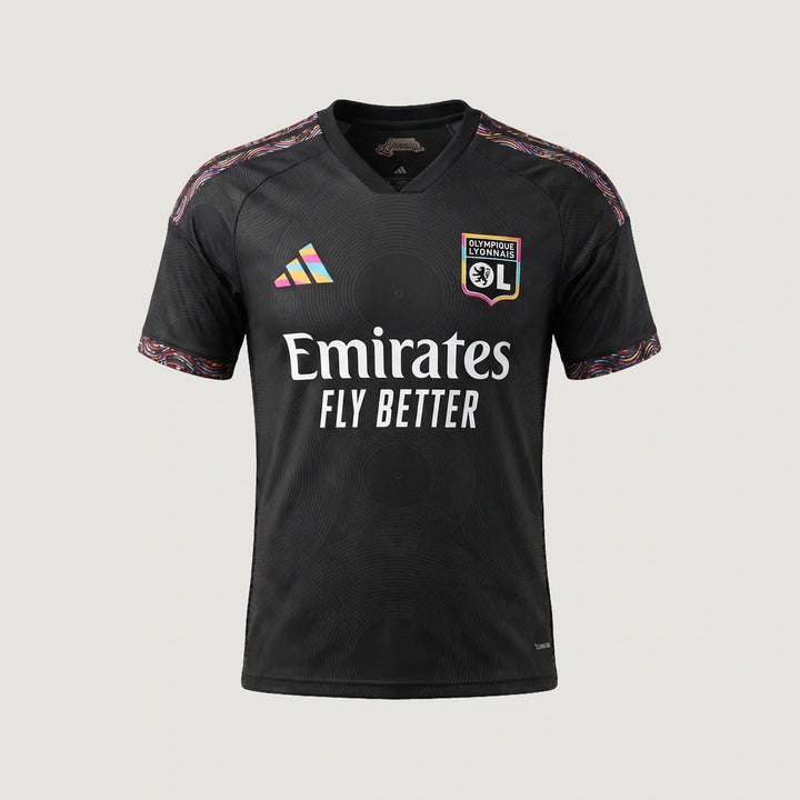 Olympique Lyonnais – Maillot Third 2026/27 – Noir, Multicolore