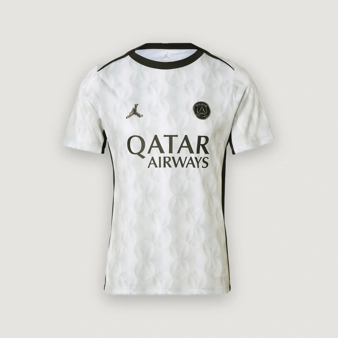 Paris Saint-Germain – Maillot Avant-Match 2026/27 – Blanc, Gris & Noir