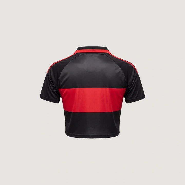 Flamengo – Crop Top Domicile 2026/27 – Rouge, Noir