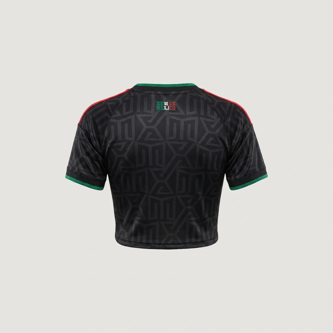 Mexique – Crop Top Third 2026 – Noir, Vert, Rouge