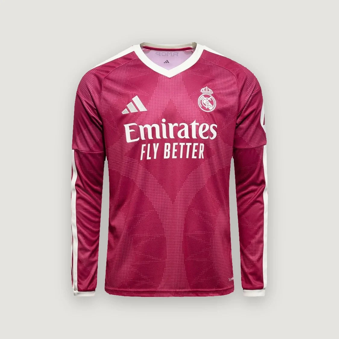Real Madrid – Maillot Third Manches Longues 2026/27 – Rose Framboise