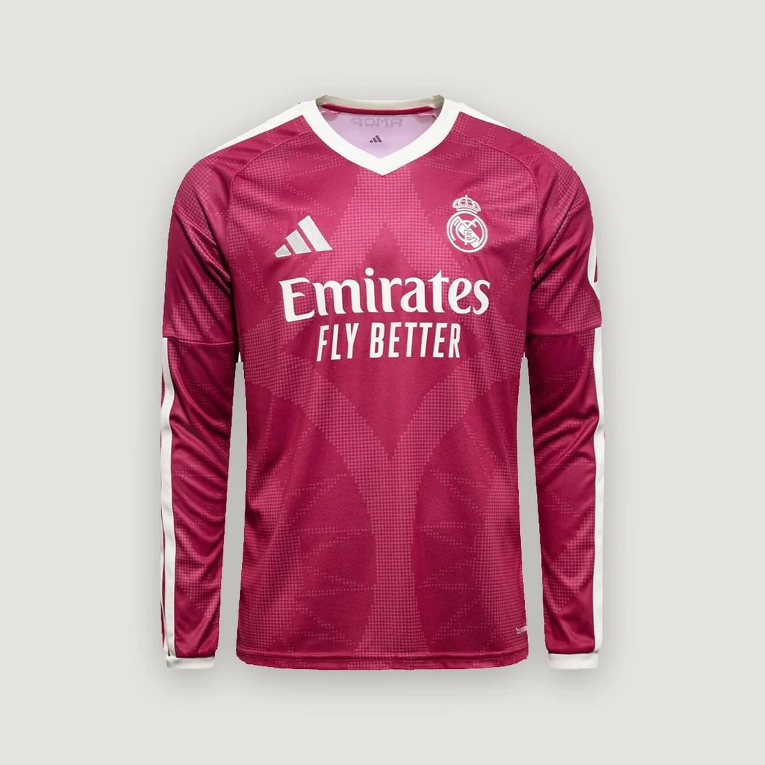 Real Madrid – Maillot Third Manches Longues 2026/27 – Rose Framboise