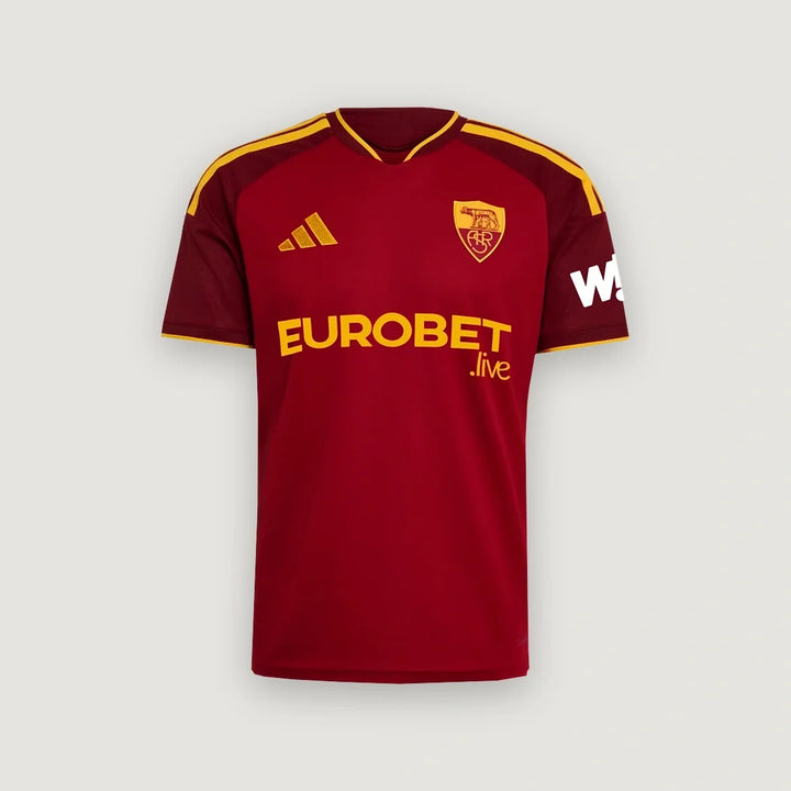 AS Roma – Maillot Domicile 2026/27 – Rouge, Jaune