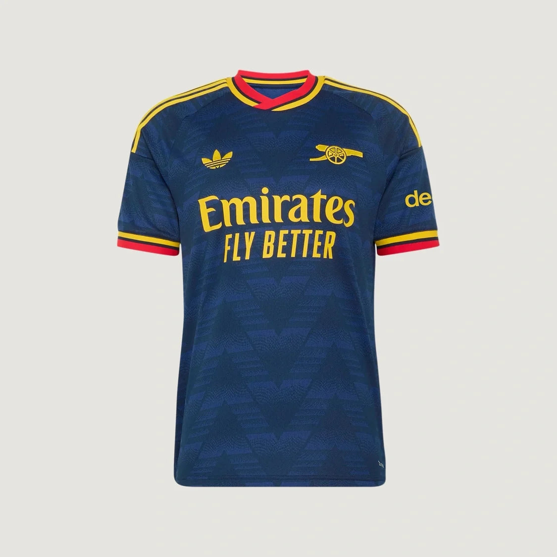 Arsenal FC – Maillot Extérieur 2026/27 – Bleu marine, Jaune, Rouge