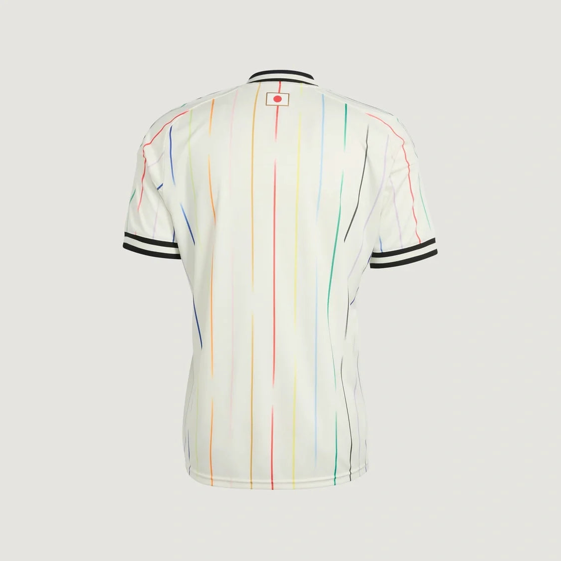 Japon – Maillot Extérieur Coupe du Monde 2026 – Blanc Cassé, Noir, Multicolore