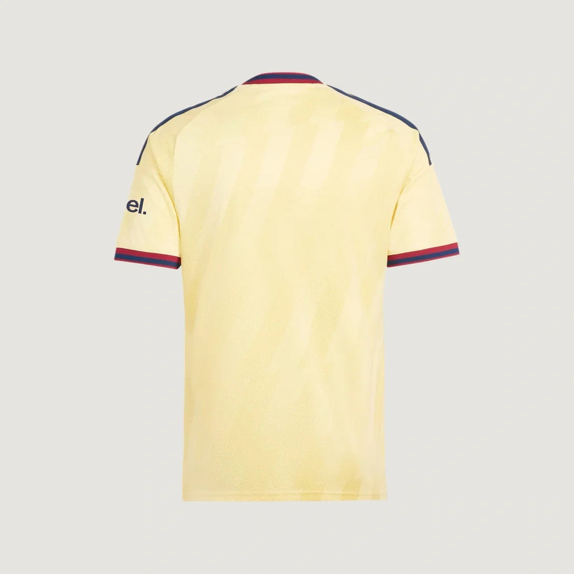 Arsenal FC – Maillot Third 2026/27 – Jaune pâle, Bleu marine, Rouge