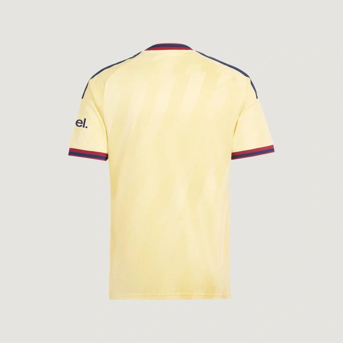 Arsenal FC – Maillot Third 2026/27 – Jaune pâle, Bleu marine, Rouge