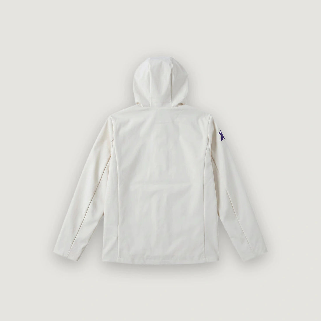 Brésil – Veste Coupe-Vent à Capuche – Blanc Cassé
