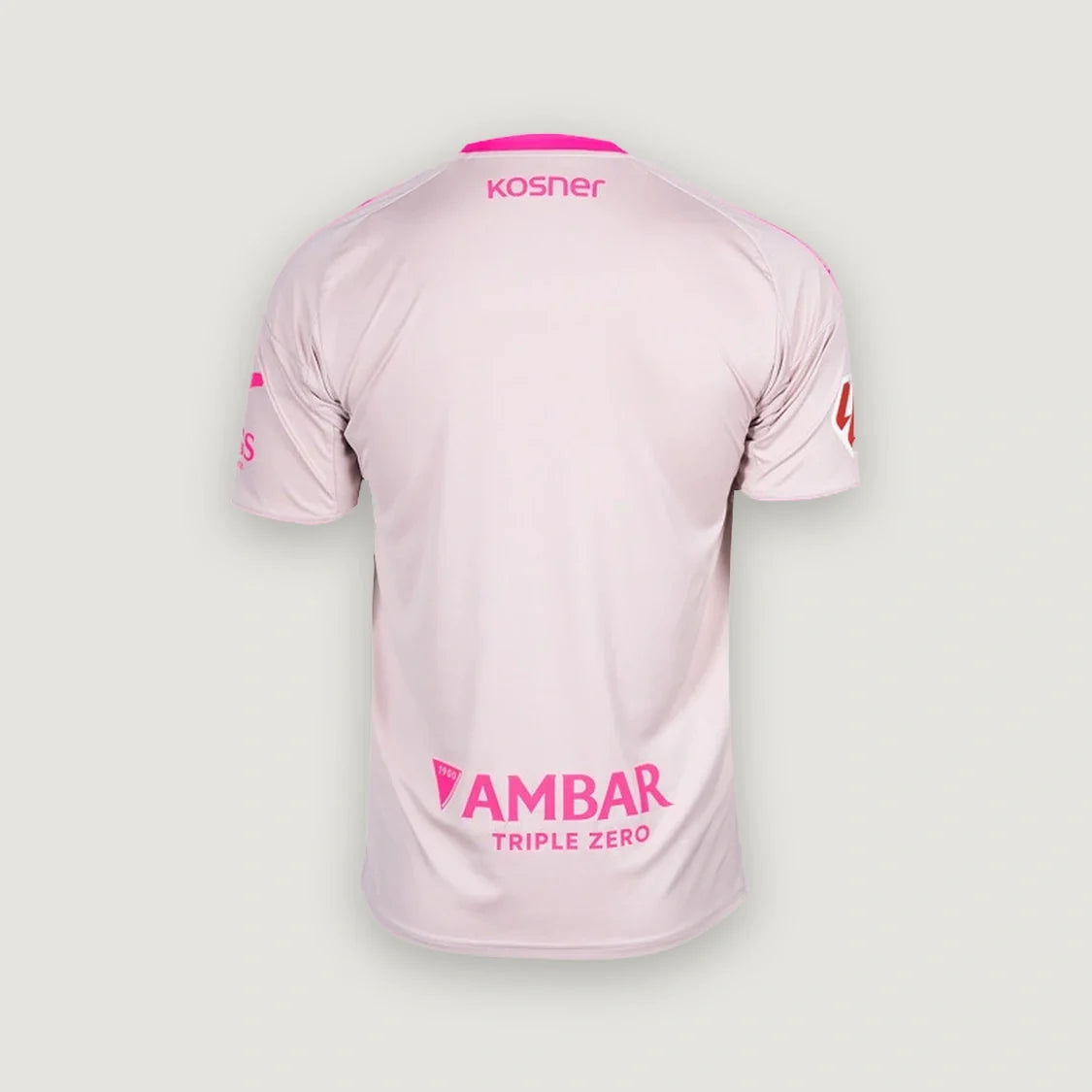 Real Zaragoza – Maillot Extérieur 2025/26 – Rose Pâle